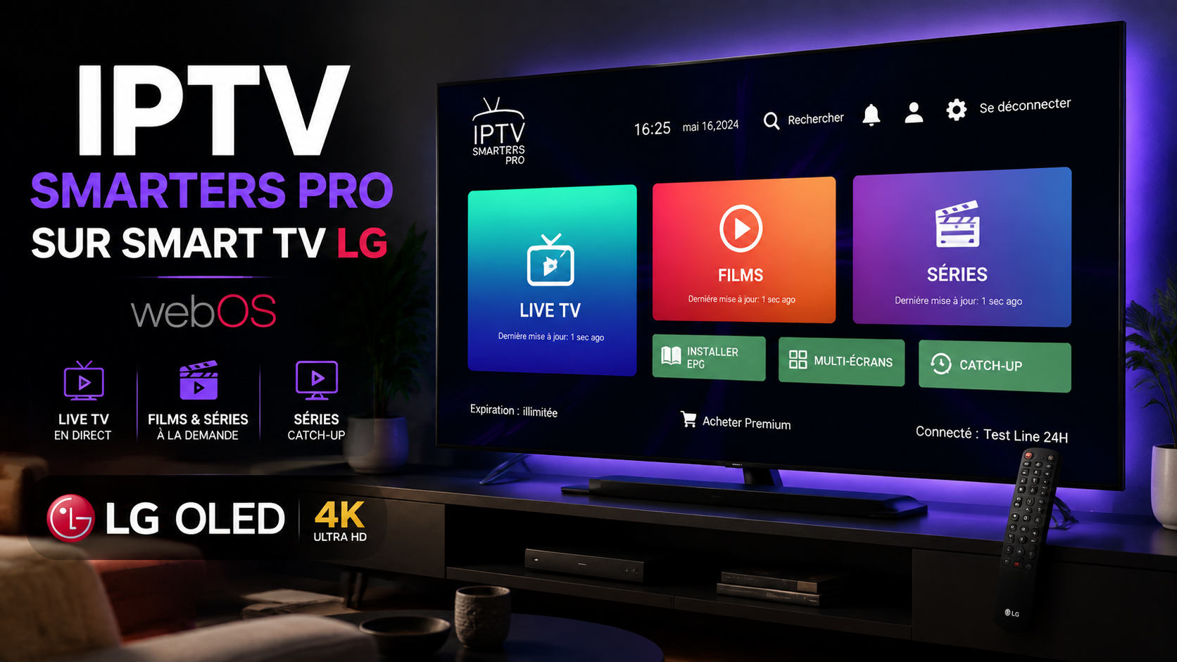 Comment Installer IPTV Smarters Pro sur Smart TV LG (webOS) : Le Guide Complet 2026