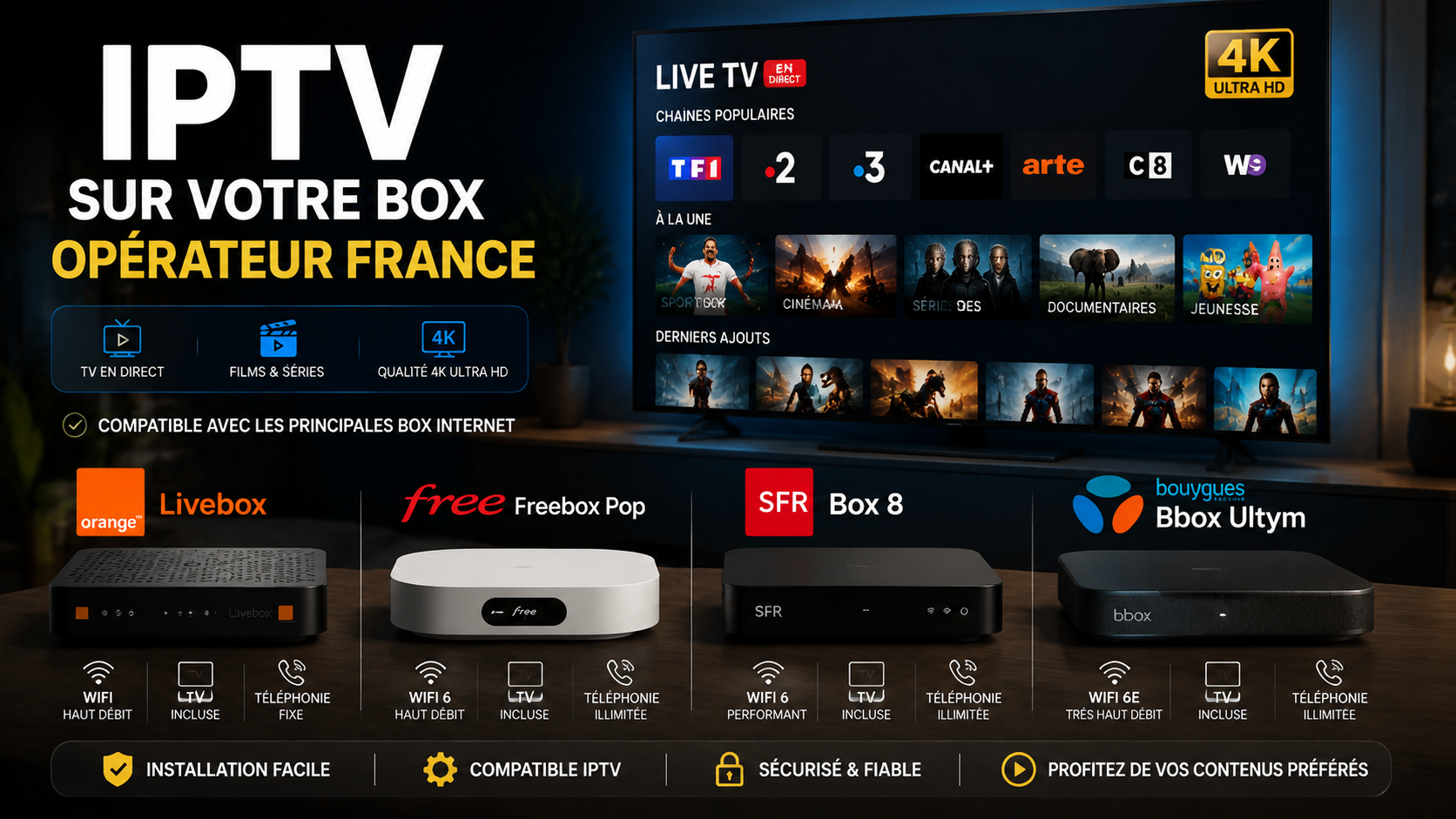 Comment Installer l'IPTV sur les Box Opérateurs en France (Freebox, Orange, SFR, Bouygues) : Le Guide 2026